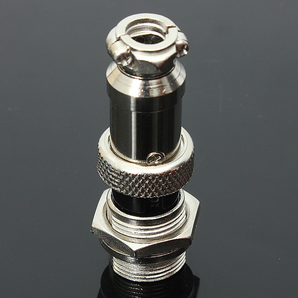 10pcs/lot aviation plug power chassis panel male connectors female wire gx16 4-pin 16mm socket silver metal connector 10pcs/lot aviation plug power chassis panel male connectors female wire gx16 4-pin 16mm socket silver metal connector