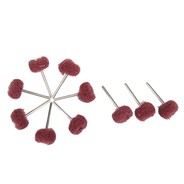 10pcs mounted fold felt sanding abrasives accessories for rotary tools 10pcs mounted fold felt sanding abrasives accessories for rotary tools