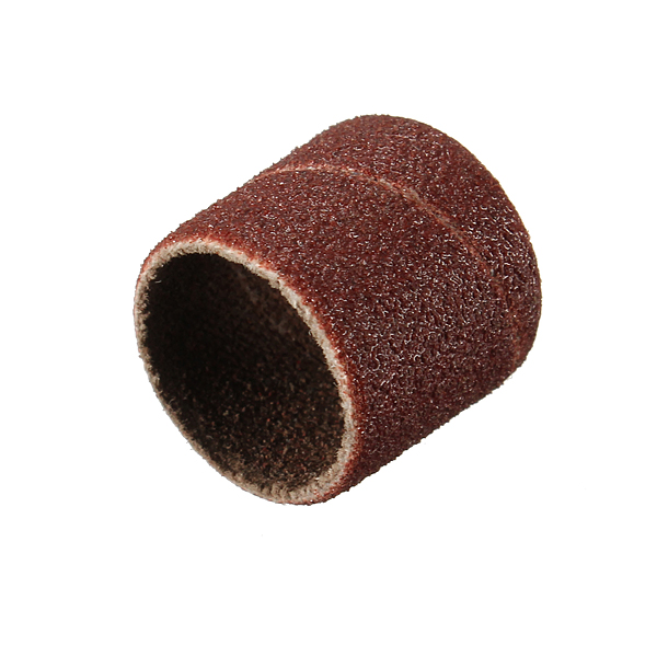 10x 408 60-grit sanding bands + 1pc 407 sanding drum mandrel for dremel