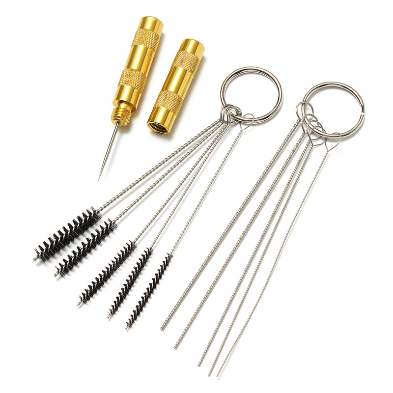 11pcs/set airbrush spray nozzle cleaning repair tool kit needle & brush set cleaner 11pcs/set airbrush spray nozzle cleaning repair tool kit needle & brush set cleaner