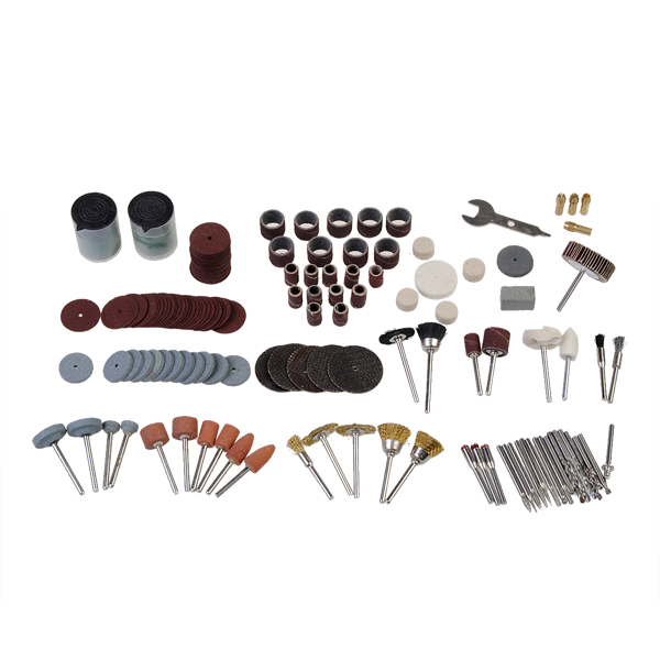 161pcs rotary tool set grinding carving polishing grinder head tools