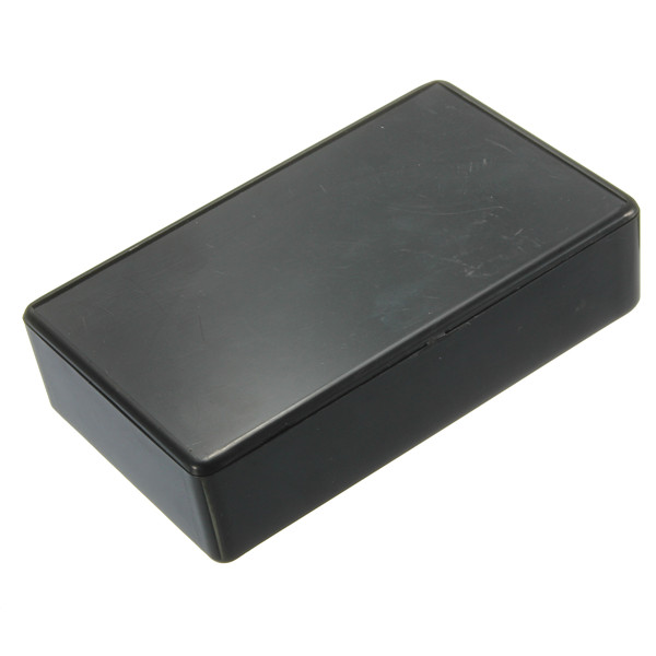 1pc waterproof black plastic power supply box enclosure instrument case