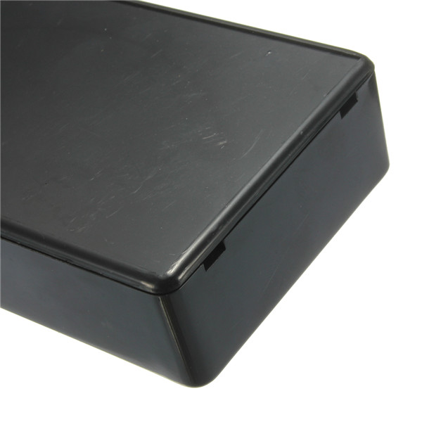 1pc waterproof black plastic power supply box enclosure instrument case