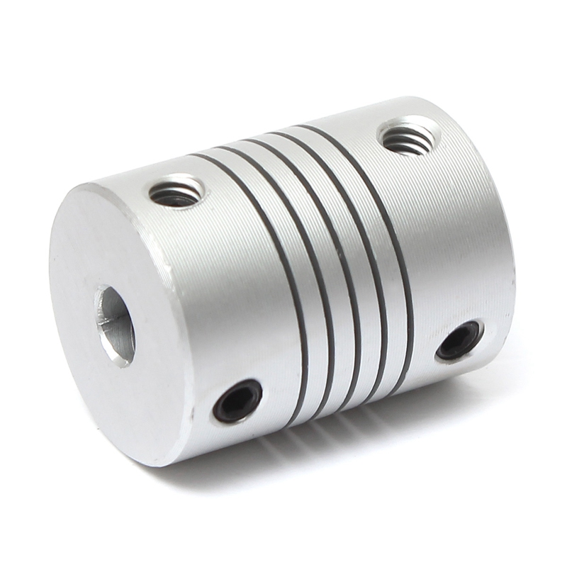 1pcs 3d printer stepper motor flexible coupling coupler /shaft couplings 5x6mm flexible shaft coupler router connector aluminum
