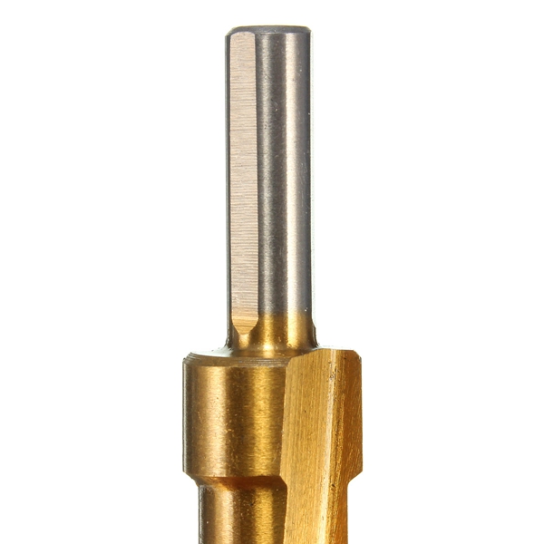 1pcs 4-12mm the pagoda shape metal steel step drill bit hss triangle shank pagoda hole cutter cut tool a single pack