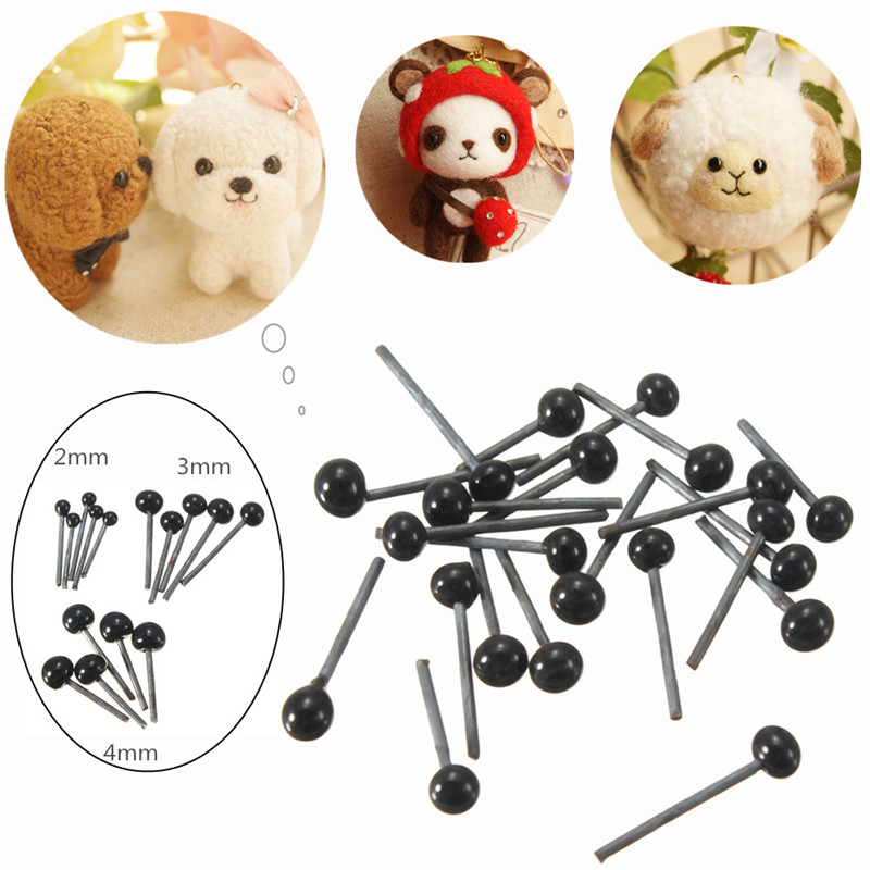 2015 brand new 150pairs/lot glass flat eyes kit 2/3/4mm for needle felting craft baby animals dolls diy accessories 2015 brand new 150pairs/lot glass flat eyes kit 2/3/4mm for needle felting craft baby animals dolls diy accessories
