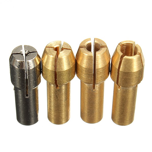 2015 new 4 size brass collet adapter 4485 for dremel rotary power tool 0.8mm/1.6mm/2.35mm/3.2mm