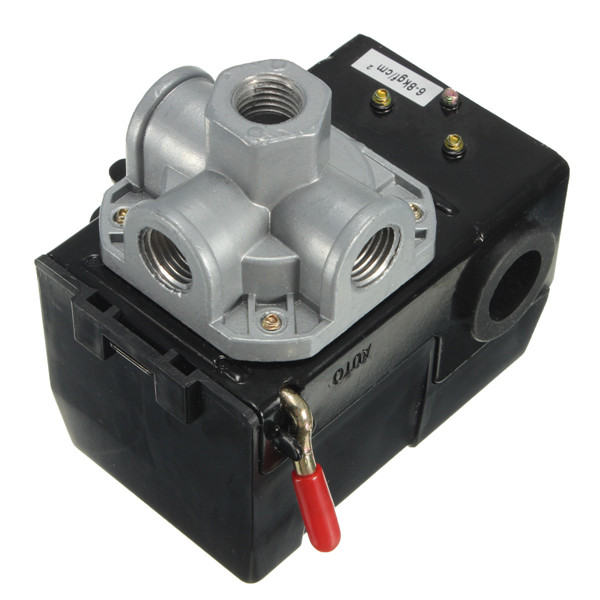 2015 new air compressor pressure switch control valve 4 port 35-150psi lf10a-4h