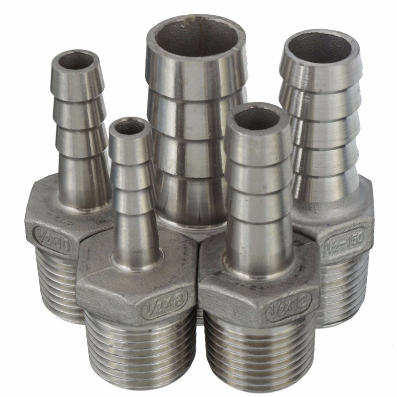 2015 new arrival 1/2" male thread pipe pipes fitting x barb hose tail connector stainless steel npt household tools 2015 new arrival 1/2" male thread pipe pipes fitting x barb hose tail connector stainless steel npt household tools