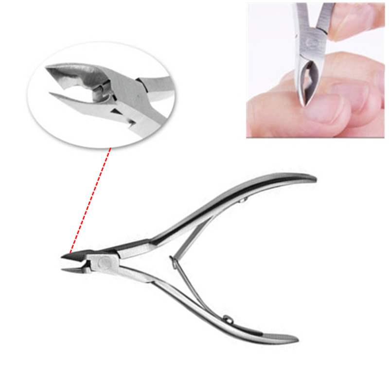 2015 new arrival 3pcs/set stainless steel nail cuticle spoon pusher remover cutter nipper clipper