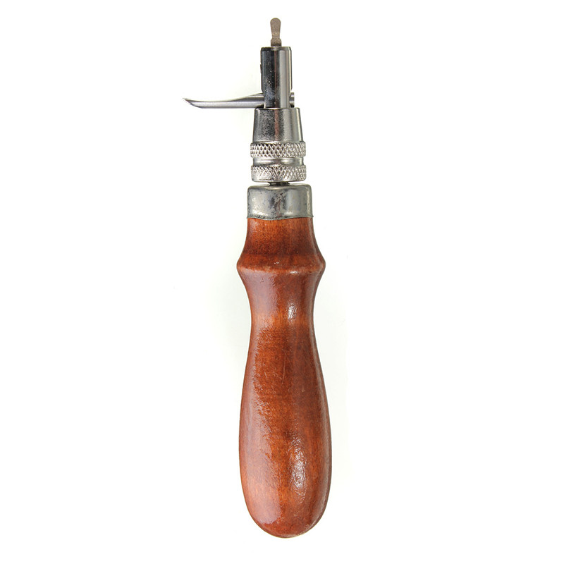 2015 new arrival 5 in1 pro leathercraft adjustable stitching and groover crease leather tool