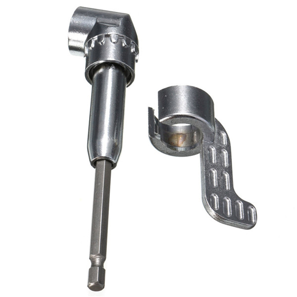 2015 special offer 1/4 inch hex screwdriver bit holder 105 degrees holder power drill angle extension socket holder adaptor