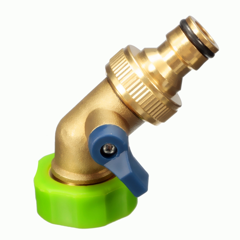 3/4 inch thread one way brass tpr water tap splitter connector adaptor garden irrigation tools model 30018