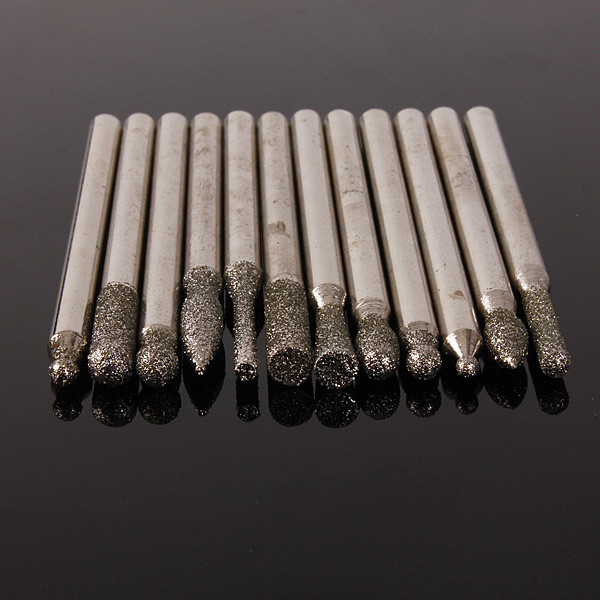 30pcs new arrival diamond burr rotary glass drill bits engraving tool set 3mm shanks with box glass marble rock jewelry 30pcs new arrival diamond burr rotary glass drill bits engraving tool set 3mm shanks with box glass marble rock jewelry