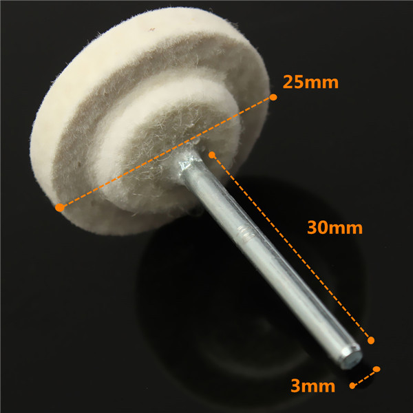 4pcs 25mm t type felt wool polishing head buffing pad wheel tool for dremel rotary 4pcs 25mm t type felt wool polishing head buffing pad wheel tool for dremel rotary