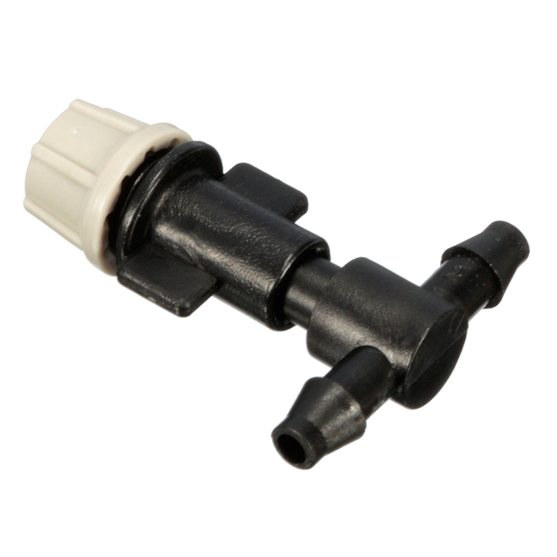 50pcs plastic misting nozzle sprinkler greenhouse flower plant sprinkler nozzles tee for plant flower cooling system