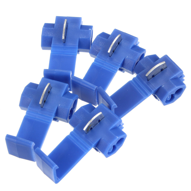 50pcs/set scotch lock quick splice 18-14 awg wire connector