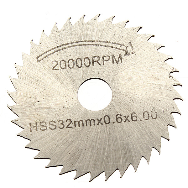 6pcs/lot circular hss saw blades set for dremel rotary tool saw disc wheel blade new