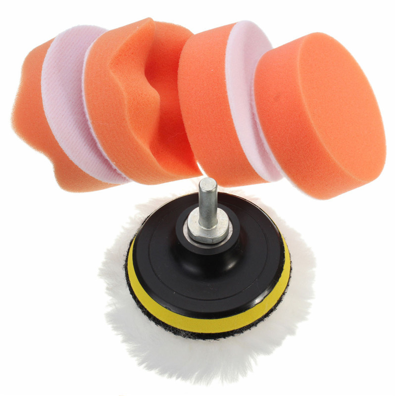 7pcs/set m14 thread polishing buffing pad set for car polishing wheel kit select size from 3" to 7" 7pcs/set m14 thread polishing buffing pad set for car polishing wheel kit select size from 3" to 7"