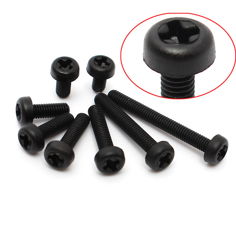 best promotion 20pcs m3 x5/6/8/10/12/15/20/25mm black nylon round phillips pan head screws good quality best promotion 20pcs m3 x5/6/8/10/12/15/20/25mm black nylon round phillips pan head screws good quality