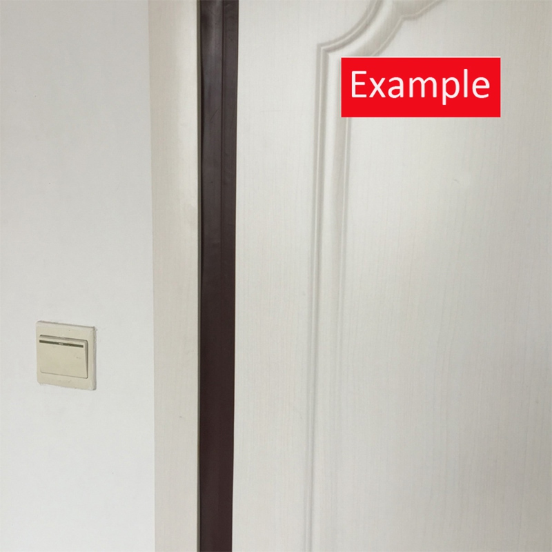 best promotion 35mm 5 meters self adhesive draught excluder strip window door sealing tape adhesive tape rubber weather strip