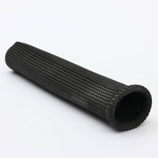 best promotion black heat shield protector sleeve sleeving for spark plug wire boots 8 cyl set excellent quality