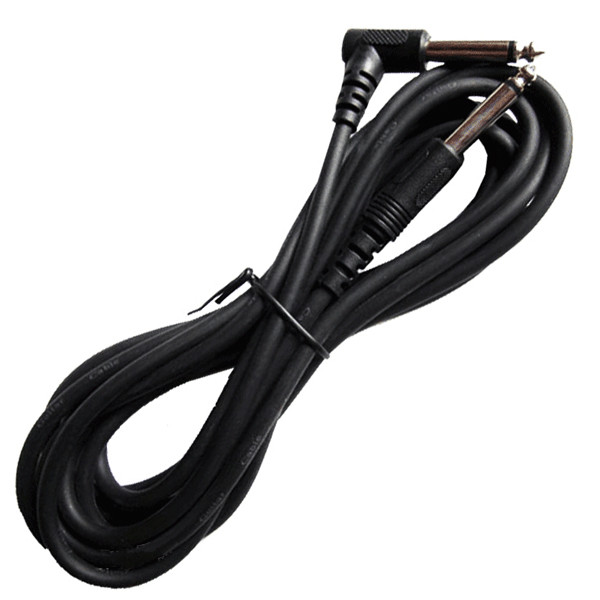 black 1/4 electric guitar amp lead cord electro bass instrument patch cable plug guitar amplifier parts 3meters 10ft