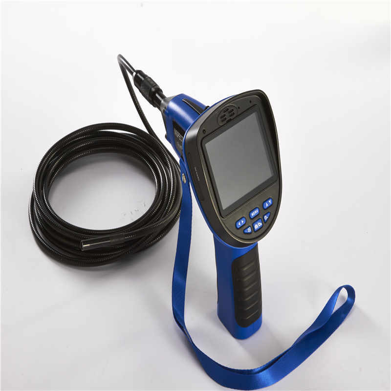 borescope industrial endoscope with 3.5 inch color tft lcd monitor suitable for 8.5mm camera 180 degree rotation mirror