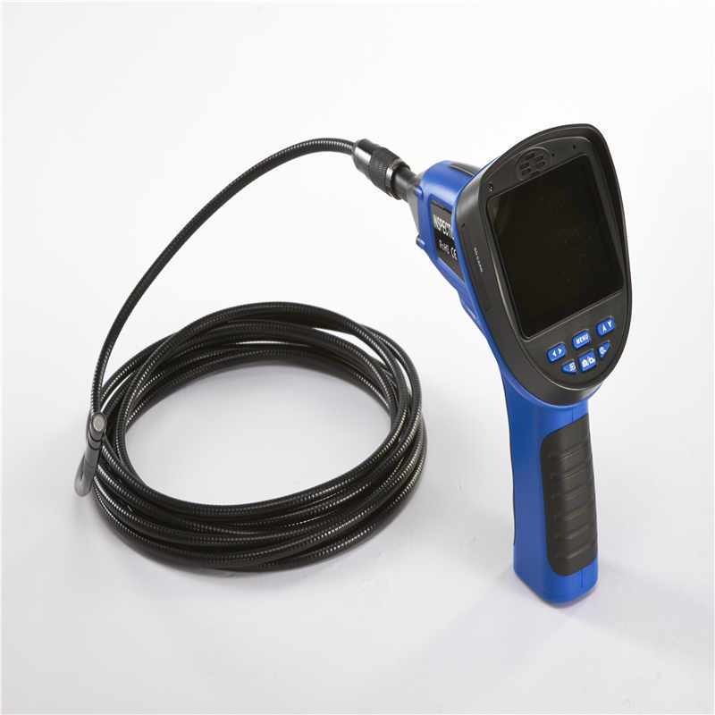 borescope industrial endoscope with 3.5 inch color tft lcd monitor suitable for 8.5mm camera 180 degree rotation mirror