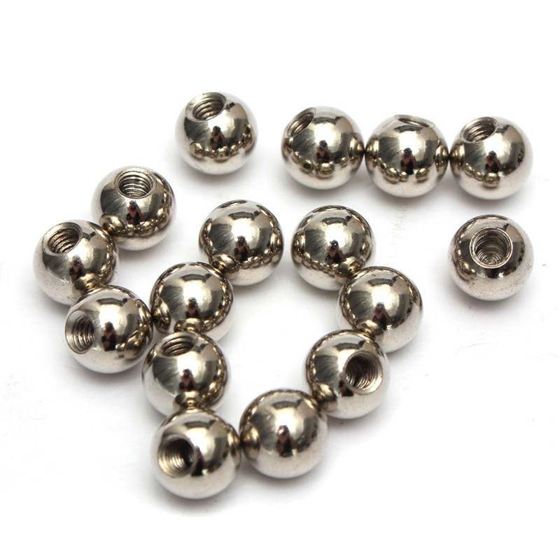 brand new 16pcs/set 10mm m4 threaded steel ball rod ends for kossel 3d printer magnetic joints brand new 16pcs/set 10mm m4 threaded steel ball rod ends for kossel 3d printer magnetic joints