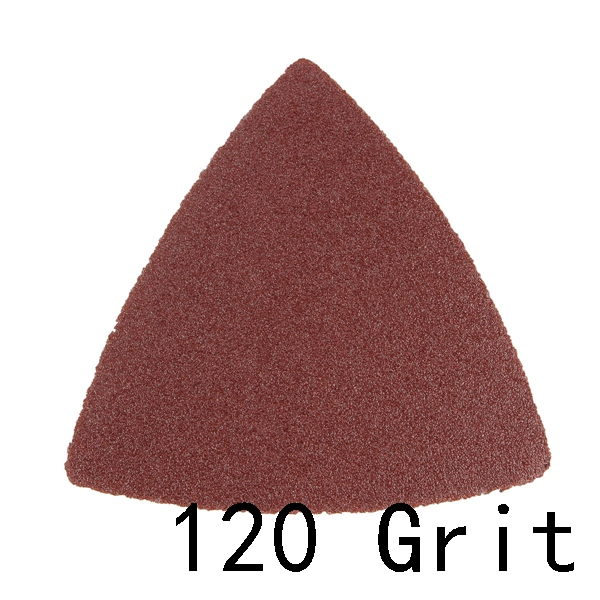 brand new 1pcs triangular sanding sheet 120 grit sander sandpaper red 80x80x80mm/3.2" excellent quality brand new 1pcs triangular sanding sheet 120 grit sander sandpaper red 80x80x80mm/3.2" excellent quality