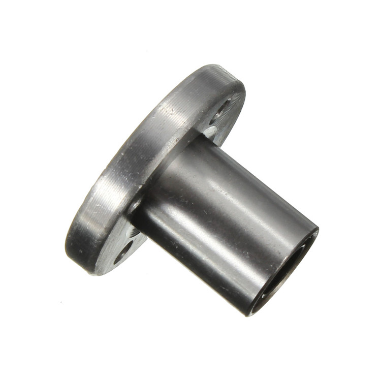brand new!!! 1x 1pc lmf8uu 8mm round flange router shaft linear bushing bearing steel new