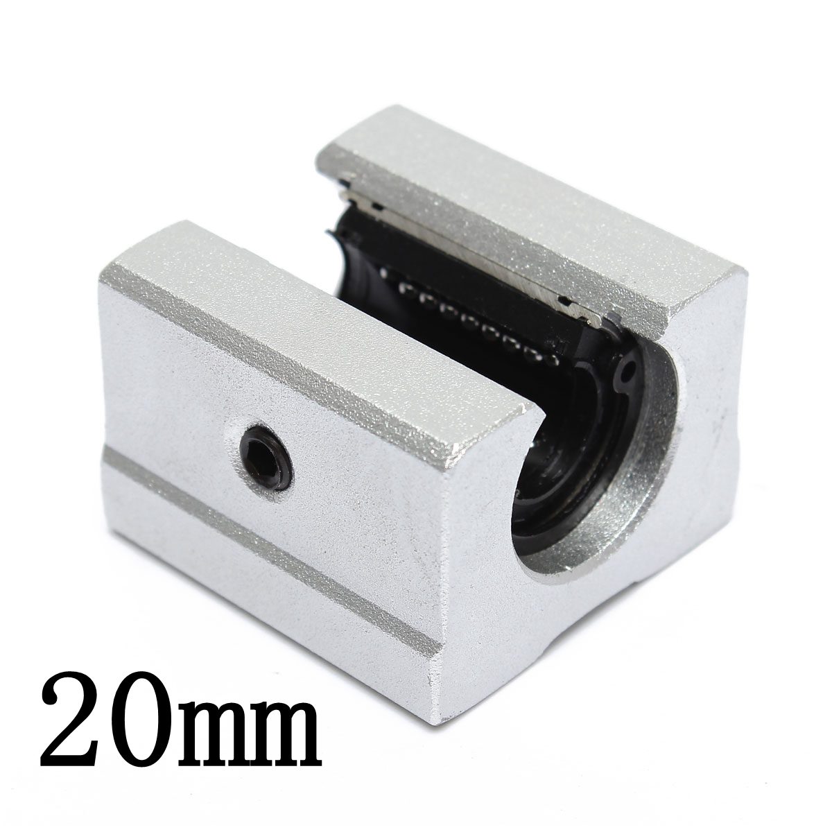 brand new 20mm shaft open linear bearing 8x50x39mm router motion bearing solide block rail slide excellent quality