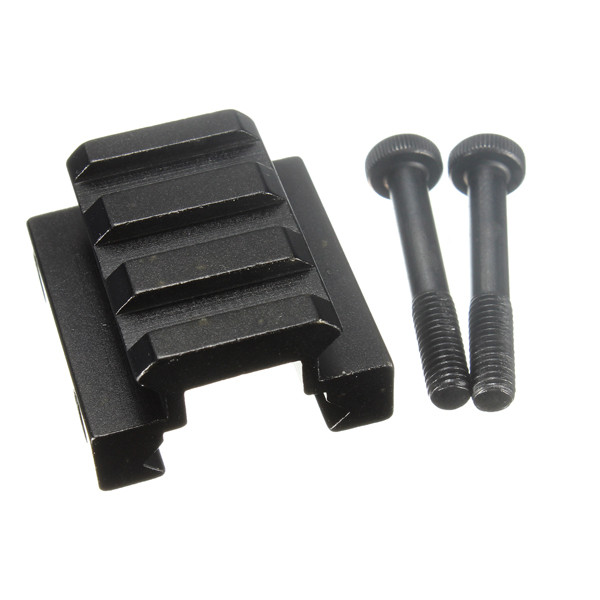 brand new aluminum alloy 1/2'' 3 slot low riser scope mount rail 20mm black diy assembly accessories brand new aluminum alloy 1/2'' 3 slot low riser scope mount rail 20mm black diy assembly accessories