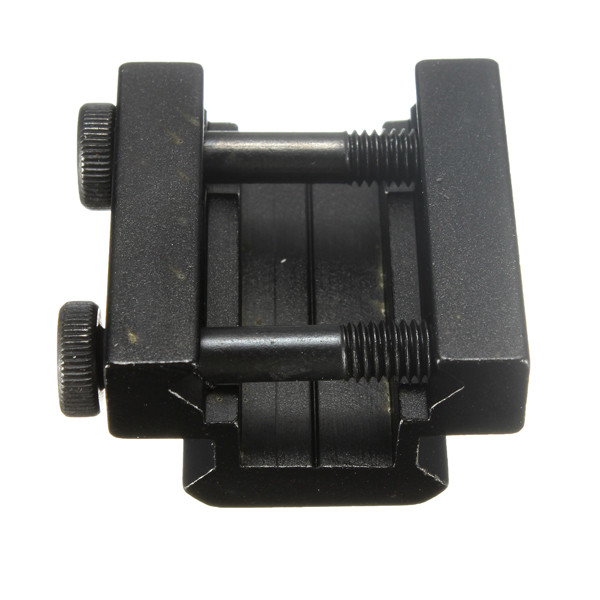 brand new aluminum alloy 1/2'' 3 slot low riser scope mount rail 20mm black diy assembly accessories