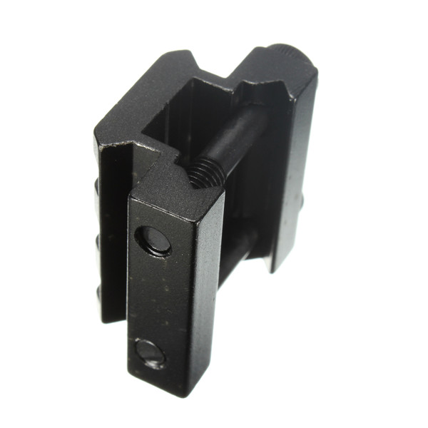 brand new aluminum alloy 1/2'' 3 slot low riser scope mount rail 20mm black diy assembly accessories