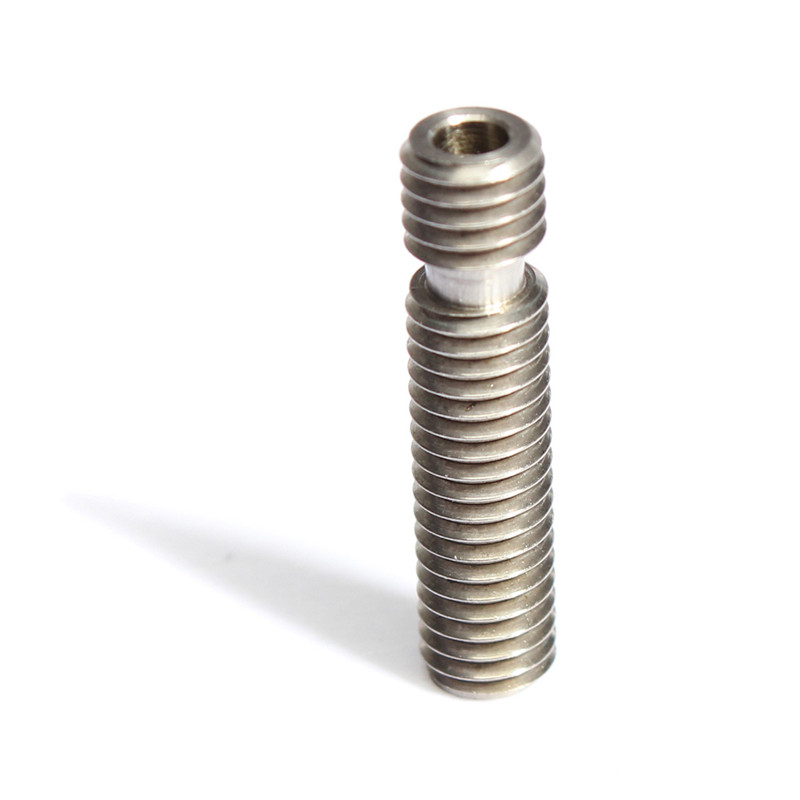 brand new barrel m6*26 silver steel nozzle throat for makerbot reprap 3d printer extruder 1.75mm r1bo stainless steel
