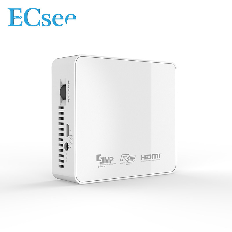 brand new ecsee es130 household hd entertainment mini portable 1080p usb led projector as unic uc50 projector