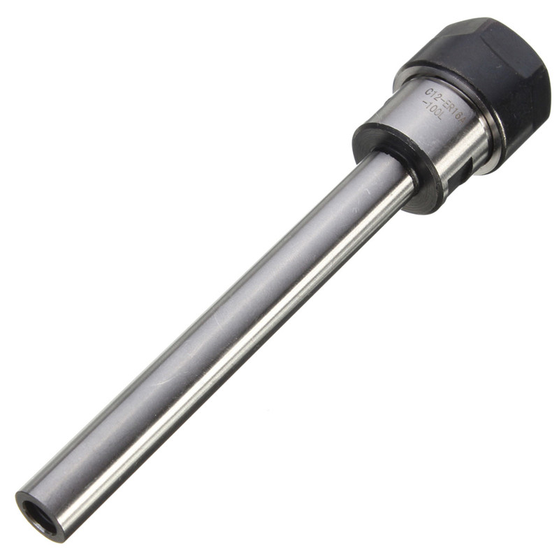 brand new high standard precision c12-er16-100 collet chuck holder drawbar cnc milling extension rod straight shank