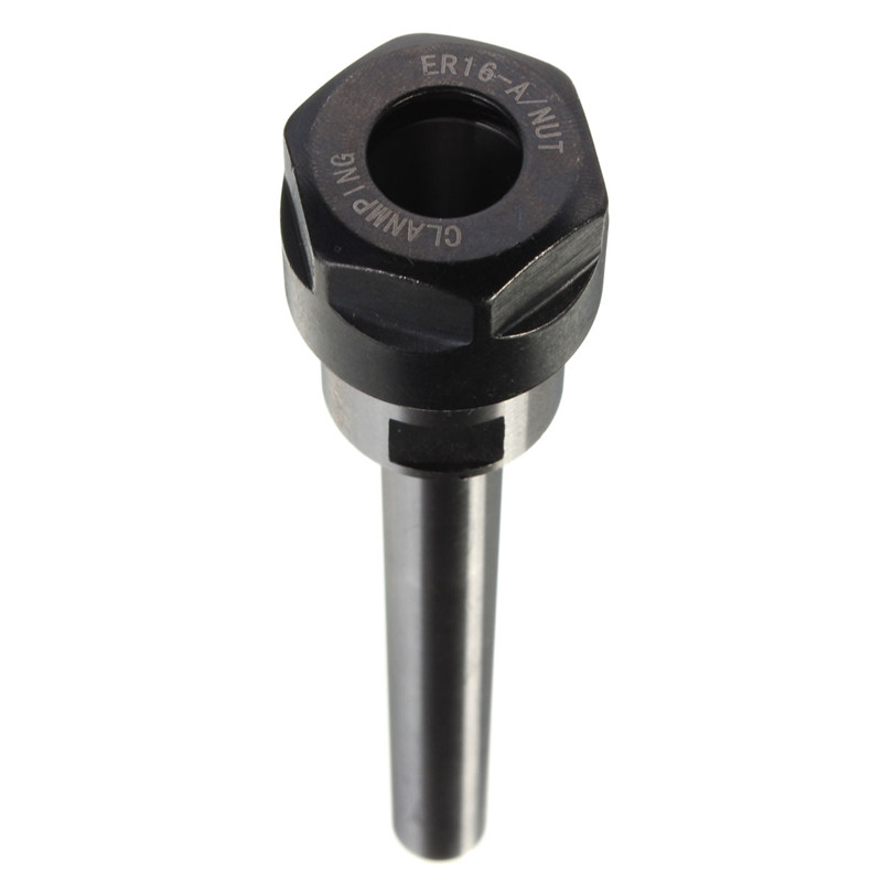 brand new high standard precision c12-er16-100 collet chuck holder drawbar cnc milling extension rod straight shank