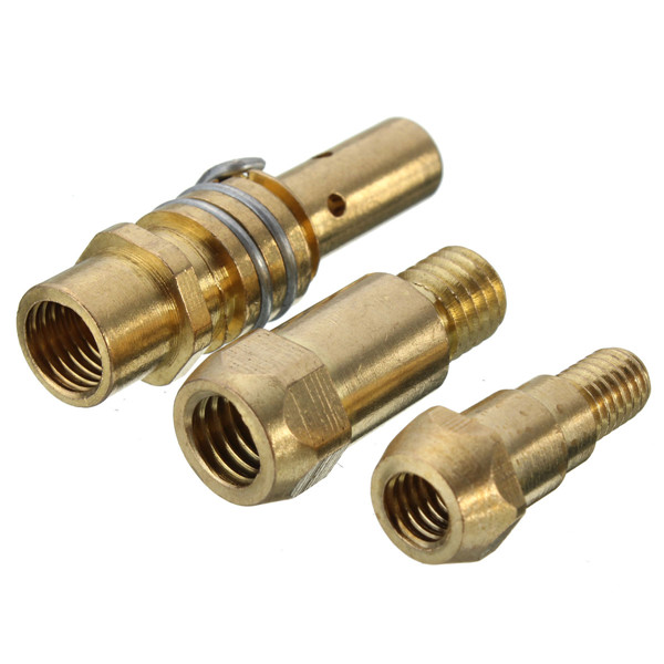 brand new replacement welding weld mig gas nozzle shroud for welder machine torch tip gold