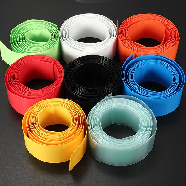 brand new retail professional colorful 29.5mm 18.5mm pvc heat shrink tubing for 18650 18500 battery 2m brand new retail professional colorful 29.5mm 18.5mm pvc heat shrink tubing for 18650 18500 battery 2m