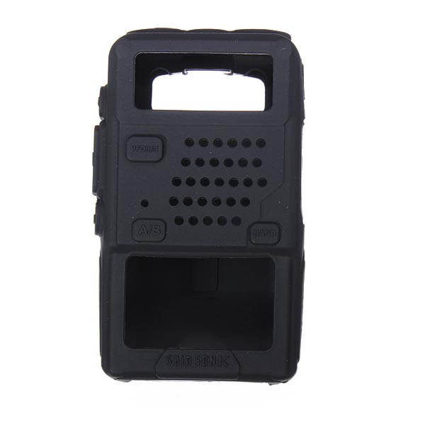 brand new silicone rubber soft protective case cover for walkie talkie uv-5r uv-5ra uv-5rb uv-5rc series