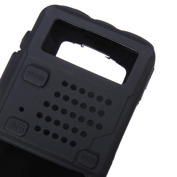 brand new silicone rubber soft protective case cover for walkie talkie uv-5r uv-5ra uv-5rb uv-5rc series