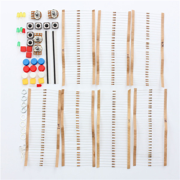 electronic parts pack kit for arduino component resistors switch button hm electronic parts pack kit for arduino component resistors switch button hm
