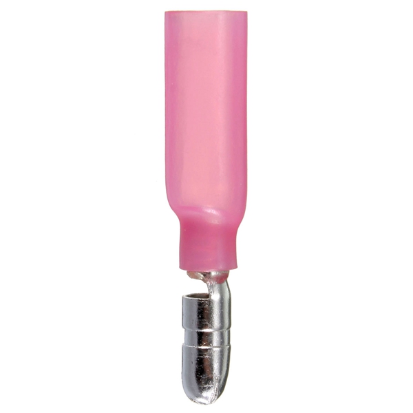 excellent quality 10pcs 3.2cm red crimp terminals male bullet connector 0.5-1.5mm 22-16awg