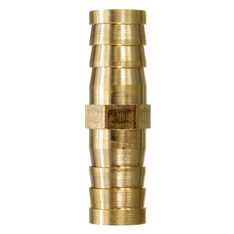 excellent quality 1pc 6mm/8mm/10mm/12mm brass hose tail connectors pipe repairers fuel water air hose repair part