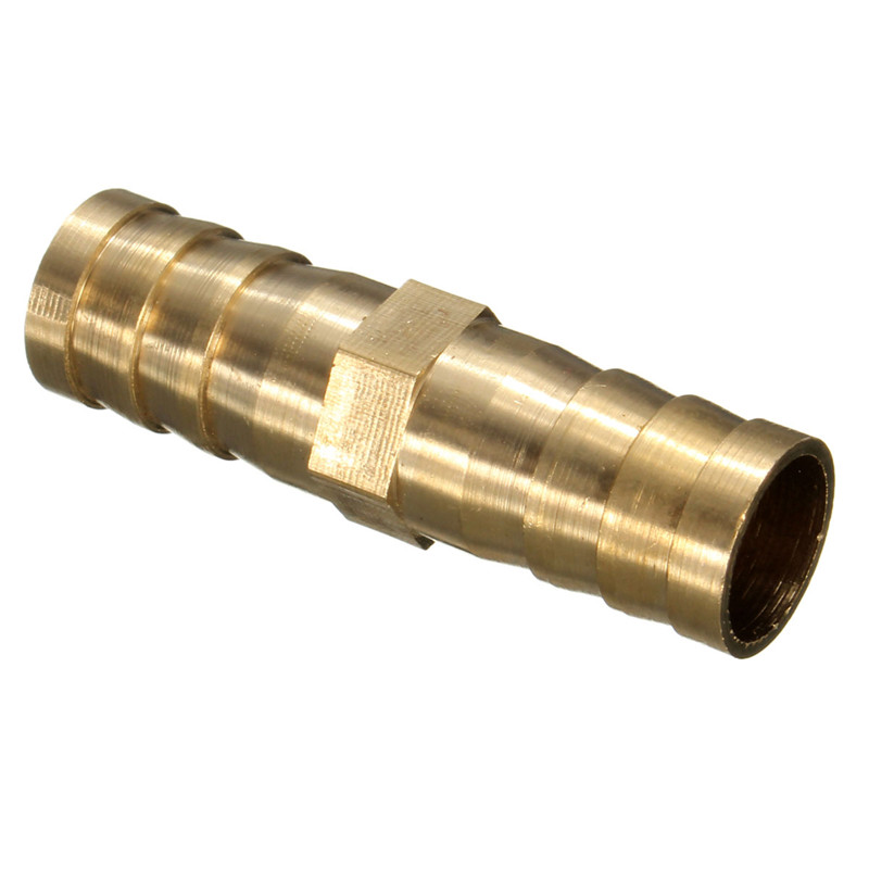 excellent quality 1pc 6mm/8mm/10mm/12mm brass hose tail connectors pipe repairers fuel water air hose repair part