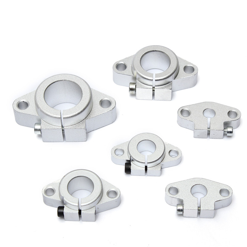 excellent quality 1pc rod rail horizontal shaft support steel silver shf10 10mm linear bearing excellent quality 1pc rod rail horizontal shaft support steel silver shf10 10mm linear bearing