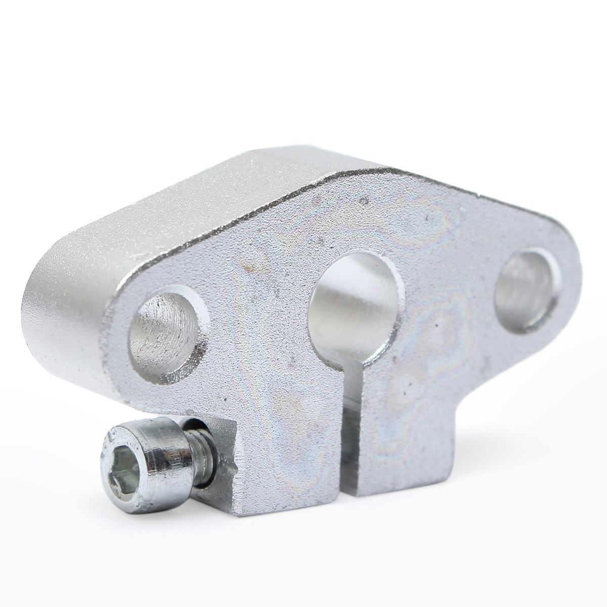 hale!! 1pc 43x24x10mm shf8 8mm linear bearing rod rail horizontal shaft support steel silver excellent quality